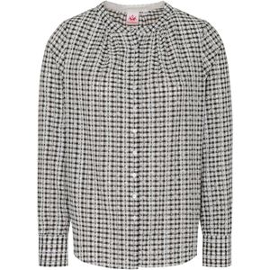 SPIETH & WENSKY Blouse 'Angela'  crème / pink / zwart