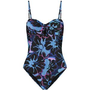 Shiwi Badpak 'Zia'  marine / azuur / rosa / zwart