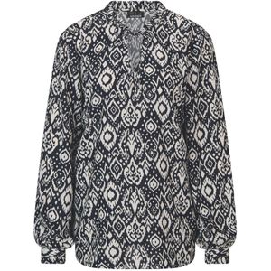 Goldner Blouse  zwart / wit