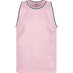 DEF Shirt  rosa / zwart / wit