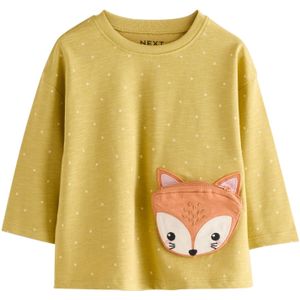 Next Shirt  riet / oranje / wit