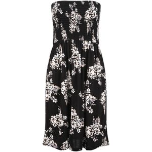 LASCANA Zomerjurk 'Jasmine'  beige / grijs / zwart / wit