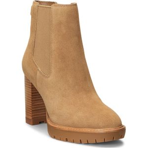 Lauren Ralph Lauren Chelsea boots 'LAYNE'  camel / donkerbeige