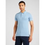 Calvin Klein - J30J315603 - Poloshirt - Blauw - Faded Denim