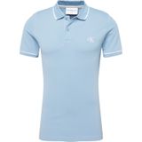 Calvin Klein - J30J315603 - Poloshirt - Blauw - Faded Denim