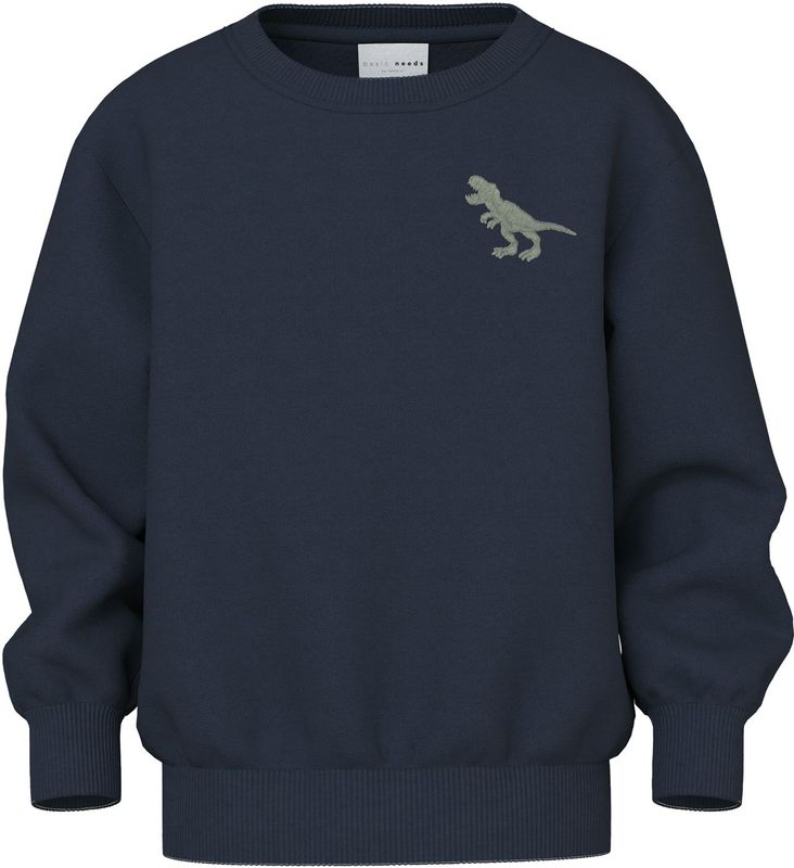 NAME IT Sweatshirt 'NMMVALLEN'  navy / lichtgrijs