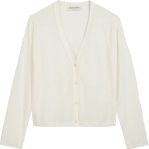 Marc O'Polo Gebreid vest  wolwit