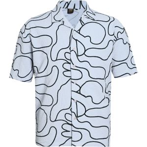 Campus Sutra Overhemd ' Totty '  grijs / zwart