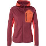 PEAK PERFORMANCE Sportief sweatvest 'Utility'  bessen / oranje