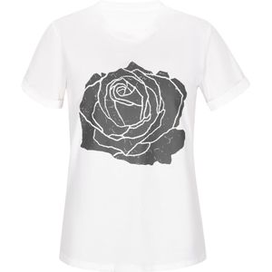 faina Shirt 'Fashion Look '  basaltgrijs / wit