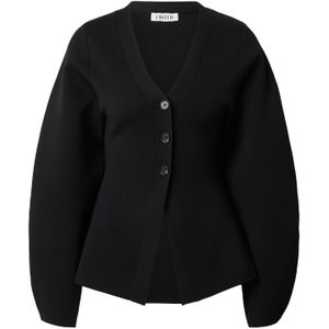 EDITED Gebreid vest 'Kendal'  zwart