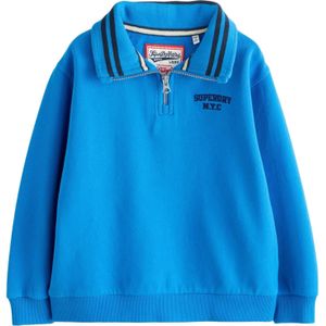 Superdry Sweatshirt  navy / royal blue/koningsblauw