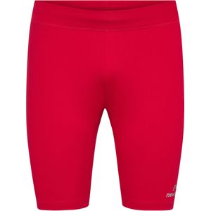 Newline - Sportbroek - Grijs/Rood - Effen - Kort/Mini - Skinny
