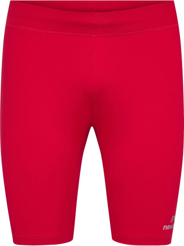 Newline - Sportbroek - Grijs/Rood - Effen - Kort/Mini - Skinny