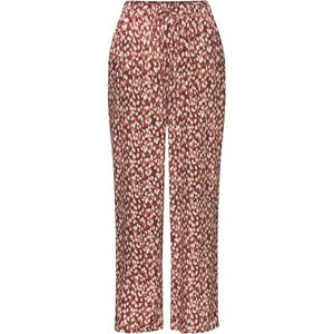 Harembroek - Bruin/Crème - All-over Print - Elastische Band