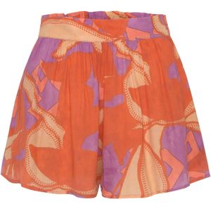LASCANA Broek  lila / oranje / donkeroranje