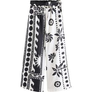 Next Broek  zwart / wit