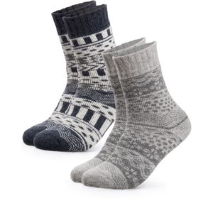 Occulto Sokken 'Merino Wollsocken Lumi'  grijs