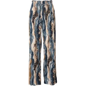 Hailys Broek 'Pr44issa'  beige / bruin / petrol / wit