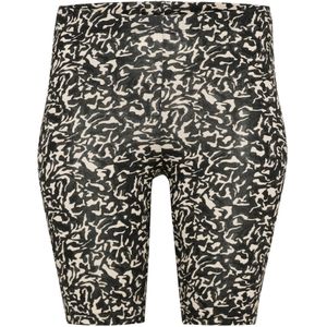 KAFFE CURVE Leggings 'Ally'  beige / zwart