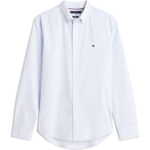 TOMMY HILFIGER Overhemd  lichtblauw / wit