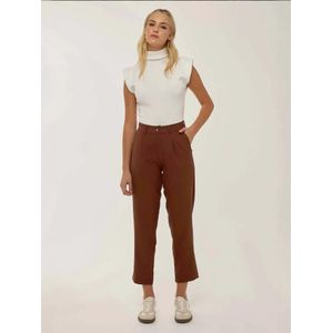 Hiccup Bandplooibroek  roestbruin