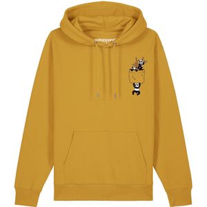 Watapparel Sweatshirt ' Pocket Pandas '  oker / gemengde kleuren
