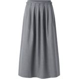 Rich & Royal - A-lijn Rok - Grijs - 7/8 Lengte - Normale Pasvorm