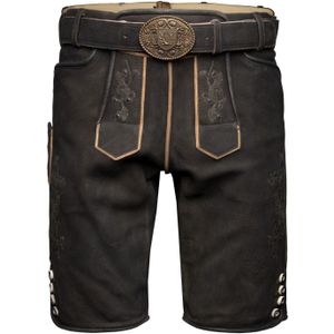 Krüger Buam - Caelius - Klederdracht Broek - Donkerbruin - Knielengte