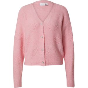 VILA Gebreid vest 'VIHAURI'  lichtroze