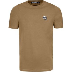 Karl Lagerfeld Shirt '755710'  ombergrijs / zwart / wit