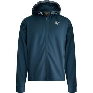 SikSilk Sweatvest  blauw / wit