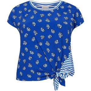 Persona by Marina Rinaldi Shirt 'VIOLA'  blauw / zwart / wit