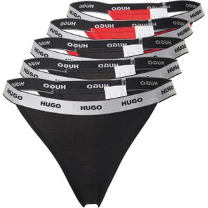 HUGO String  rood / zwart / wit