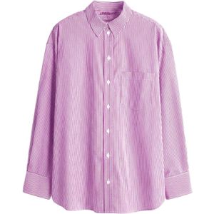 UNIQVIBE Blouse  pink / wit