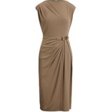 Lauren Ralph Lauren - BRENIEL - Jurk - Taupe - Gevoerde Zoom/Rand