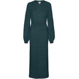 Awangalina - Lange Jurk - Gebreid - Enkel Lengte - Relaxed Fit