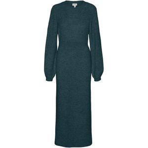 Awangalina - Lange Jurk - Gebreid - Enkel Lengte - Relaxed Fit