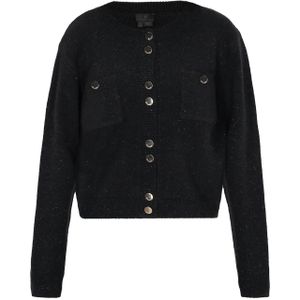 DreiMaster Klassik Gebreid vest  zwart