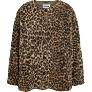 Noisy may Tussenjas 'NMFELINE'  beige / bruin / zwart