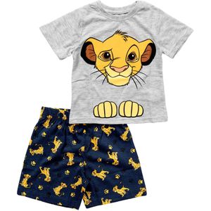 DISNEY Nachtkledij 'Simba'  navy / geel / grijs