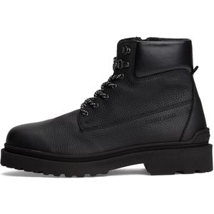 Tommy Jeans Veterboots  zwart