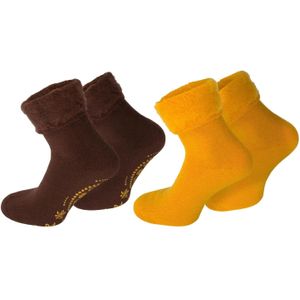 normani Sokken 'Dream'  bruin / curry