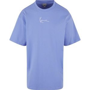 Karl Kani Shirt 'Essential'  lichtlila / wit