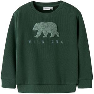 Sweatshirt - Regular Fit - Zacht - Lange Mouwen - Ronde Hals - 3D-borduring