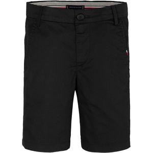 TOMMY HILFIGER - Broek - Zwart - Slimfit - Knielengte
