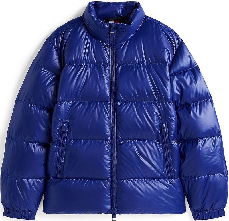 TOMMY HILFIGER - Enziaan - Gewatteerde Jas - Effen - Warm Gevoerd