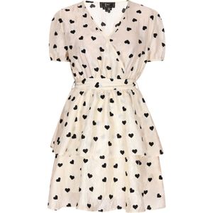 faina Cocktailjurk 'Fashion Look'  crème / zwart