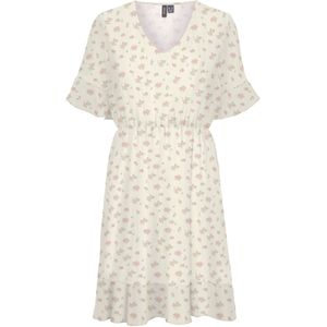 Vero Moda Petite Zomerjurk 'VMSMILLA'  olijfgroen / rosa / wit
