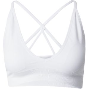 Aim'n - Sport Bh - Wit - Soft Cup - Bustier - Zonder Beugel